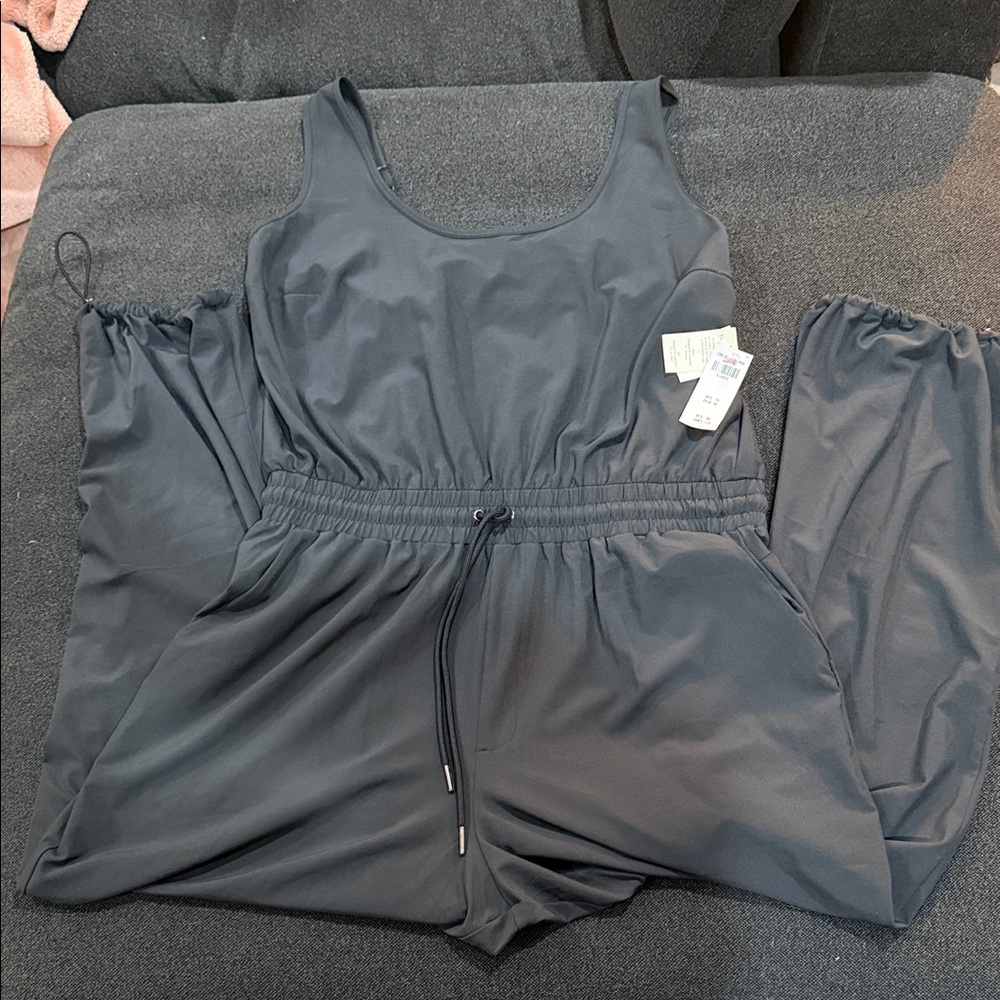 Abercrombie & Fitch Charcoal Jumpsuit